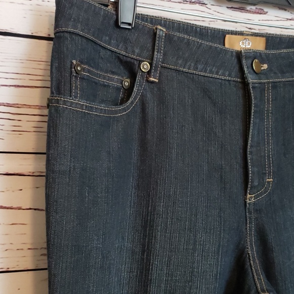 Dana Buchman Denim Ileana Jeans Size 10 L EUC - Picture 2 of 8